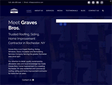 Tablet Screenshot of gravesbros.com